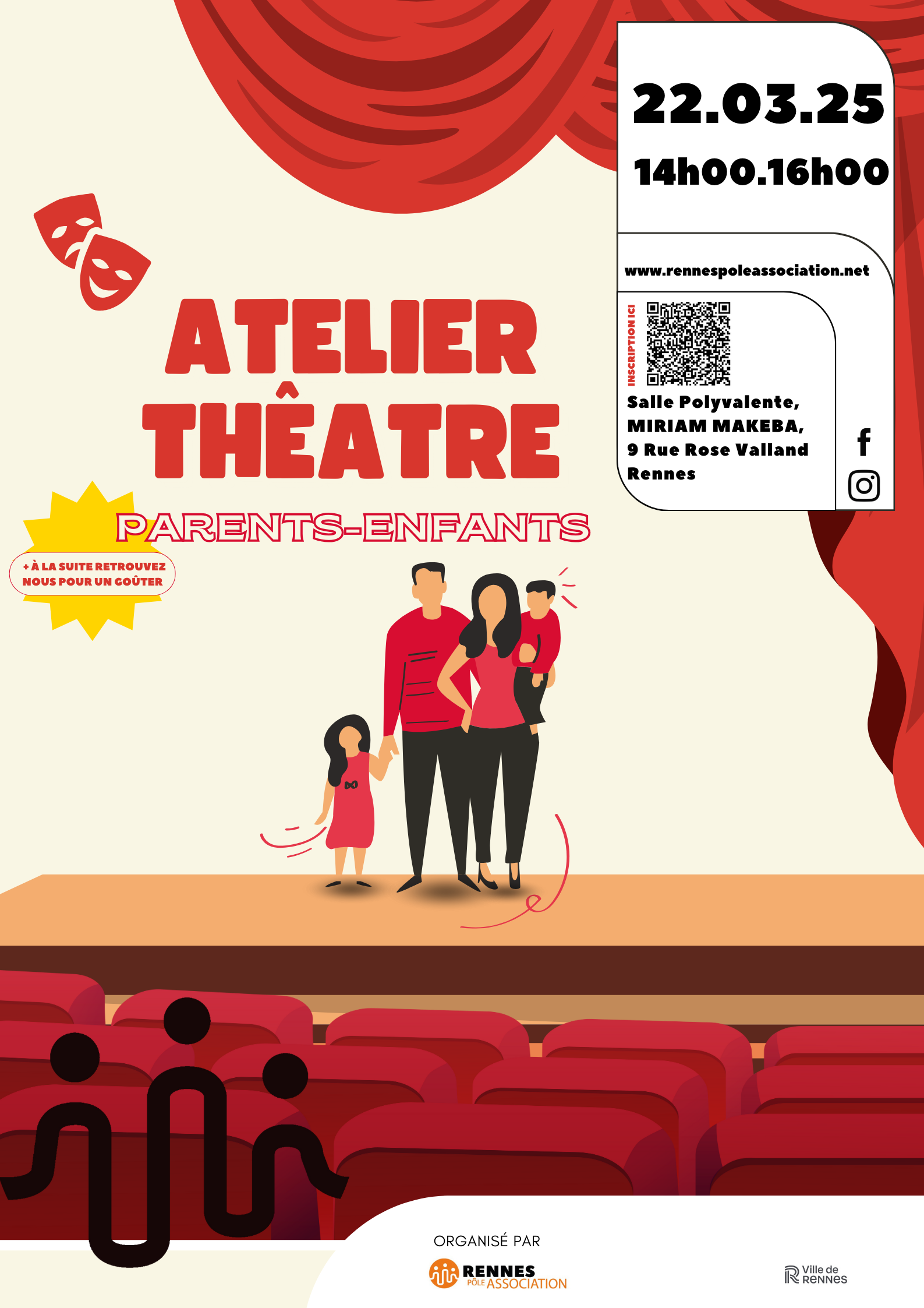 Atelier thêatre parents-enfants